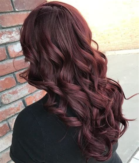 50 Shades of Burgundy Hair: Dark Red, Maroon, Red Wine Hair Color