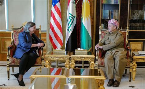 Kurdish leader Barzani, U.S. Under Secretary of State highlight ...