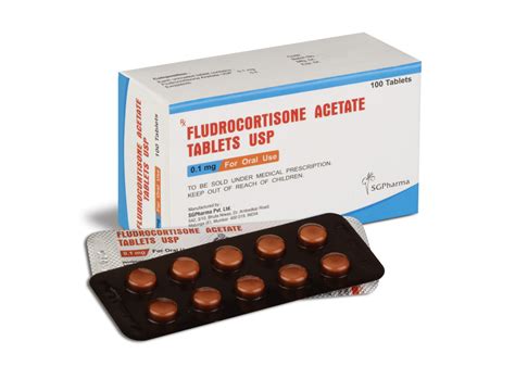 Fludrocortisone Acetate Tablets USP » SGPharma