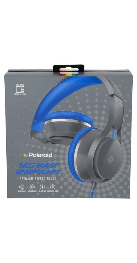 Bass Boost Headphones - Blue | Burkes Outlet