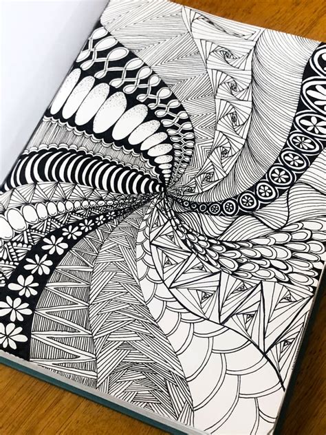 17 ZEN DOODLE ideas in 2022 | zen doodle, doodle patterns, zentangle art