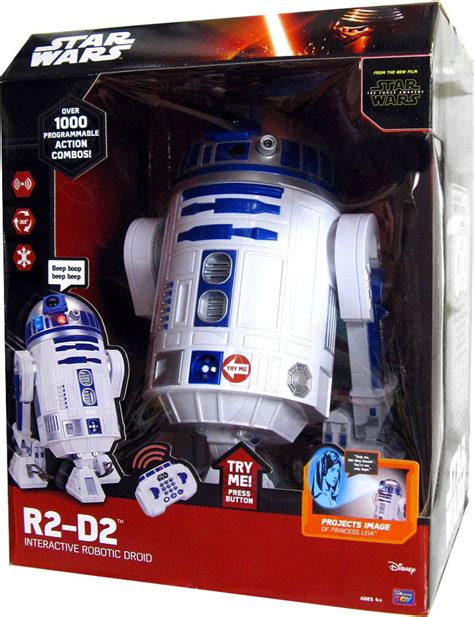 Star Wars The Force Awakens Epic Battles R2-D2 12 Interactive Robotic Droid Hasbro Toys - ToyWiz