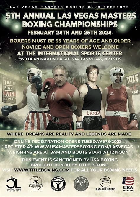 5th Annual Las Vegas Masters Championships - USA Masters Boxing