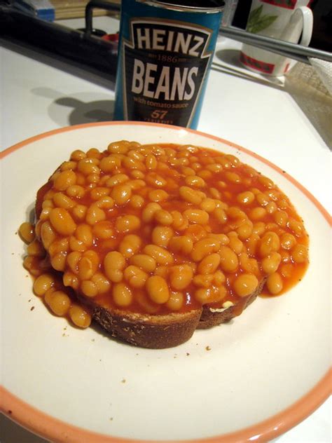 British Baked Beans on Toast | Flickr - Photo Sharing!