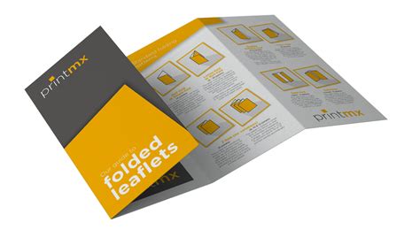 Folded Leaflet Printing | Printmx Print