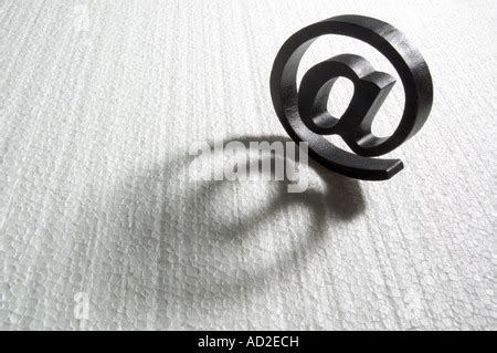 Arobase @ symbol Stock Photo - Alamy