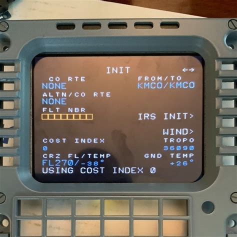 My A320 Cockpit
