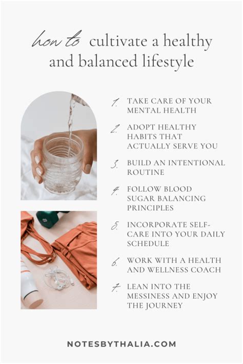 5 Steps To Cultivate a Healthy and Balanced Lifestyle