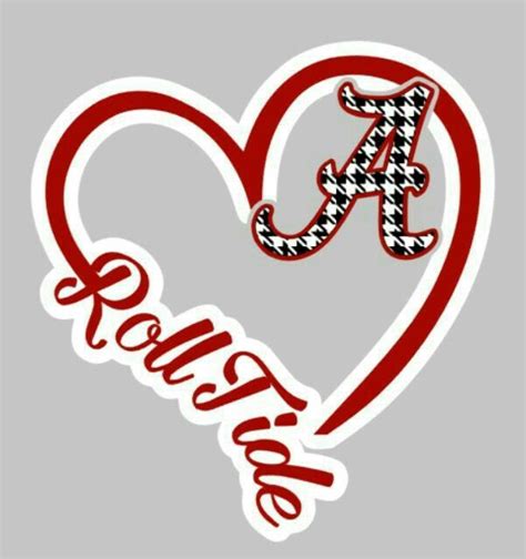 I Love My Alabama Crimson Tide! | Alabama football roll tide, Alabama crimson tide football ...