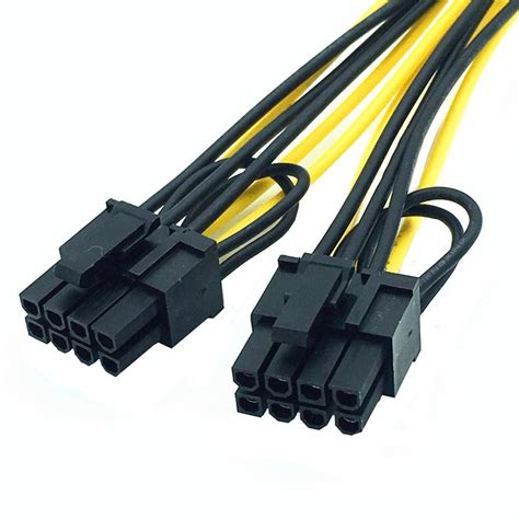 Twin Molex To 6 Pin Pcie Cable 88rb527 Cables Direct