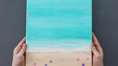 Easy Beach Pictures To Paint