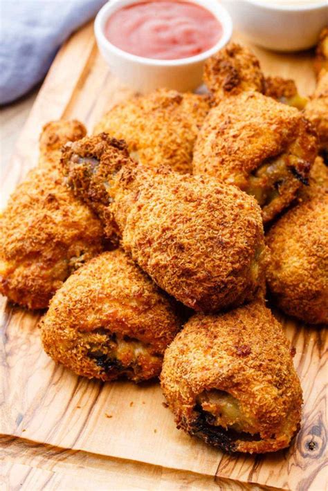 Air Fryer Fried Chicken Thighs - Kitchen Cookbook