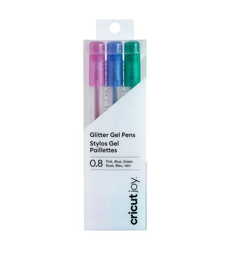 Cricut Joy 0.8mm 3pk Glitter Gel Pens | JOANN