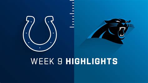 Indianapolis Colts vs. Carolina Panthers highlights | Week 9