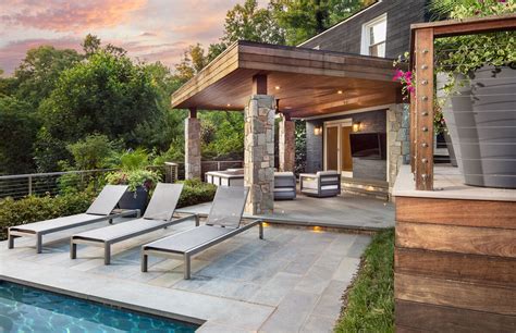 A Small Backyard Pool Idea That Maximized Space and Minimized Cost - Surrounds Landscaping