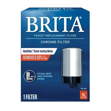 Brita On Tap Faucet Water Filter System Replacement Filters, Chrome, 1 Count | The Home Depot Canada