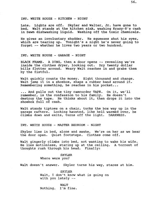 Download The 'Breaking Bad' Pilot Script