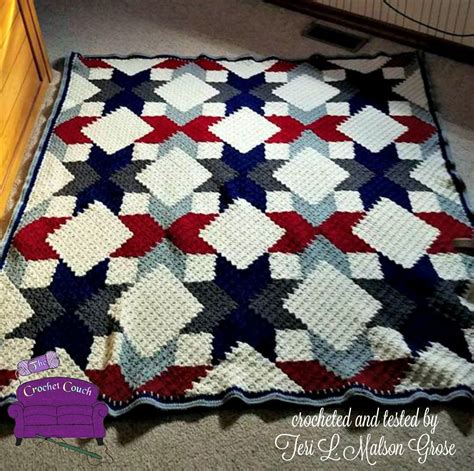 Amish star afghan crochet pattern - keenret