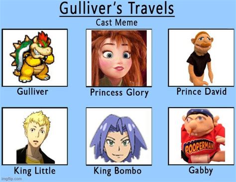 Gulliver's travels cast : r/smashmemes