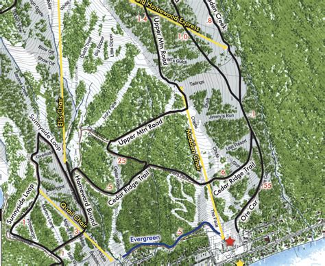 Trail Maps | Homewood Mountain Resort | Skihomewood.com