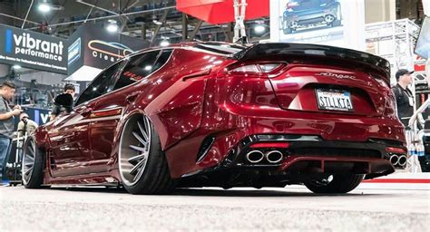 Yay Or Nay For This Custom Kia Stinger GT Widebody Makeover? | Carscoops | Kia stinger, Kia, Stinger