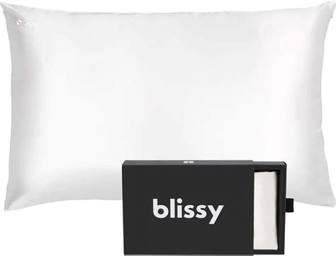 Blissy Silk Pillowcase - 100% Pure Mulberry Silk - 22 Momme 6A High ...