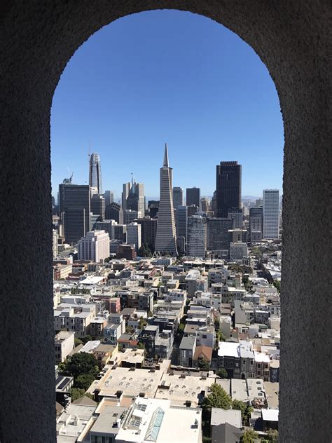 The View From Coit Tower : r/sanfrancisco