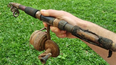 Old Fishing Rod - Restoration - YouTube