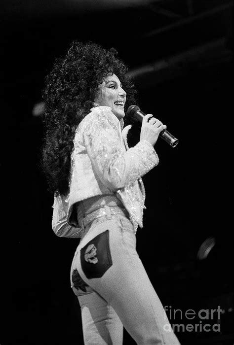 Cher Photograph by Concert Photos - Pixels