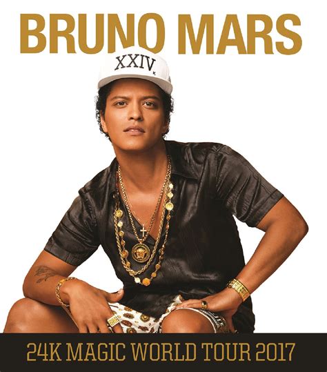 Bruno Mars Announces World Tour for 2017 including Chicago August 16 ...