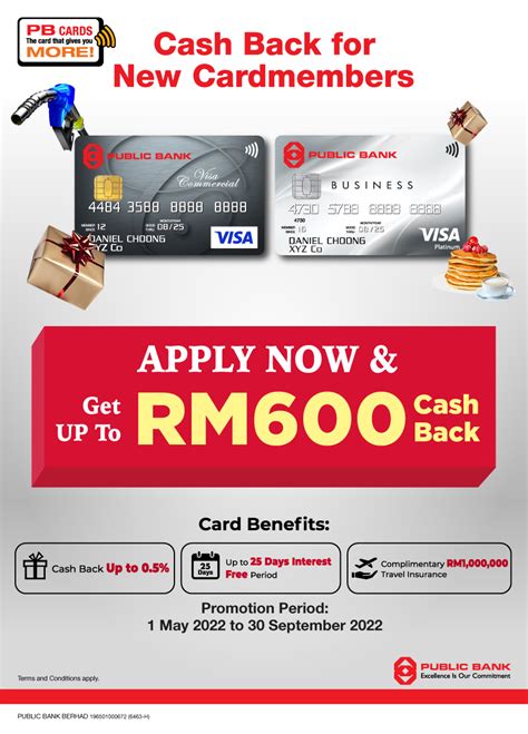 1 May-30 Sep 2022: Visa Commercial Card/ Business Card Cash Back Campaign - EverydayOnSales.com