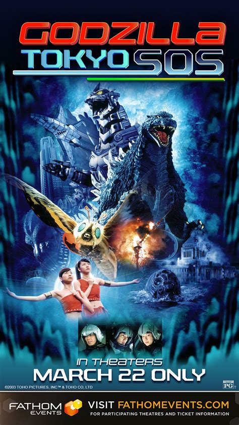 Godzilla Tokyo SOS Poster | FilmFetish.com | Film Fetish and the Crush ...