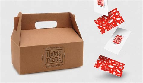 HomeMade / Food boxes for cooking dinners. on Behance | Cooking dinner, Homemade recipes, Recipe box