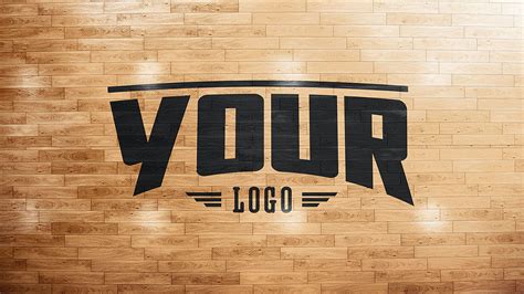 Realistic Basketball Court Photoshop Logo Mockup - Concepts - Chris Creamer's Sports Logos ...