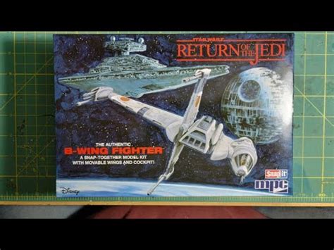 MPC (The Return of the Jedi) B Wing Model kit - YouTube