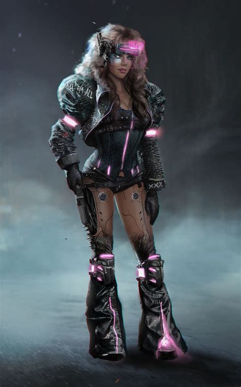 Untitled | Cyberpunk girl, Sci fi outfit, Cyberpunk outfit