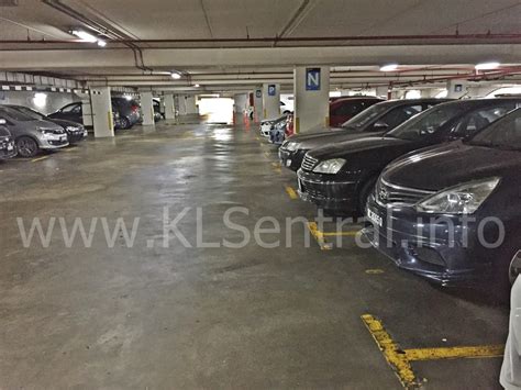 KL Sentral Elevated Indoor Parking (FREE for first 15 Minutes)