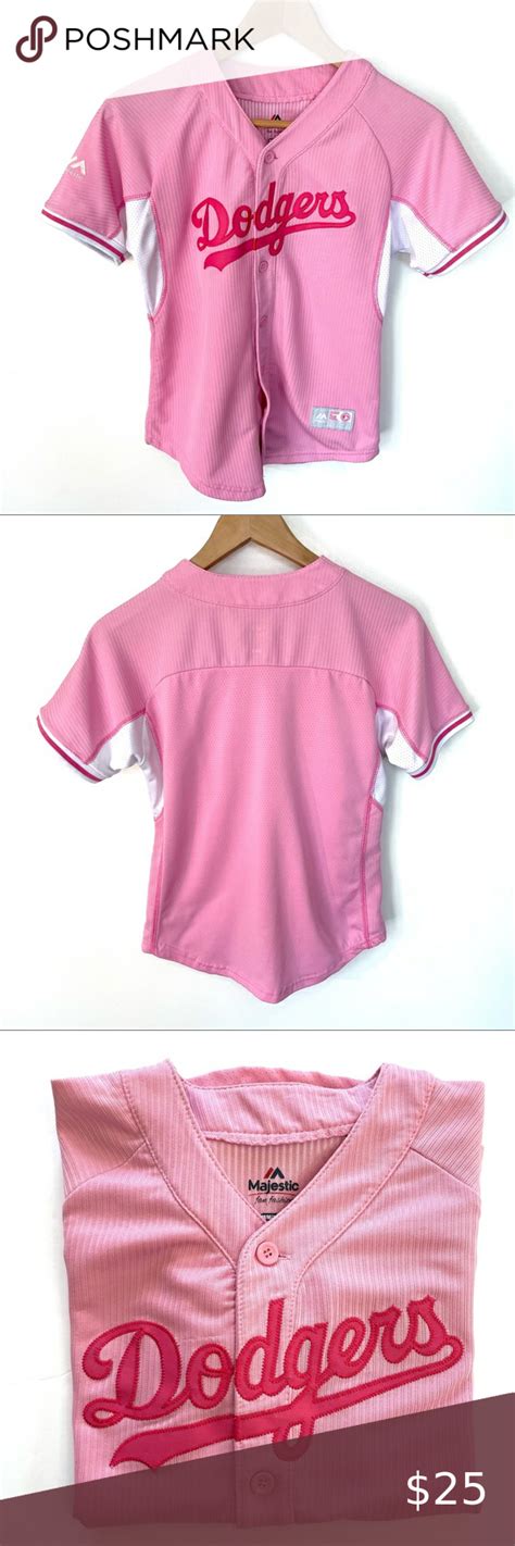 Girl's Majestic LA Dodgers Pink Jersey, Medium | Dodgers outfit, Clothes design, Dodgers