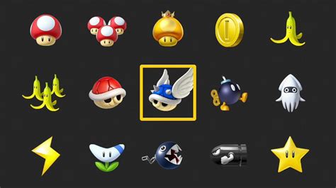 Super mario kart items - lenafaith