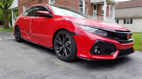 itsBECKERZ' '17 Rallye Red Sport Touring Hatchback | 2016+ Honda Civic ...