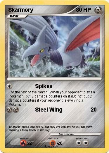 Pokémon Skarmory 36 36 - Spikes - My Pokemon Card