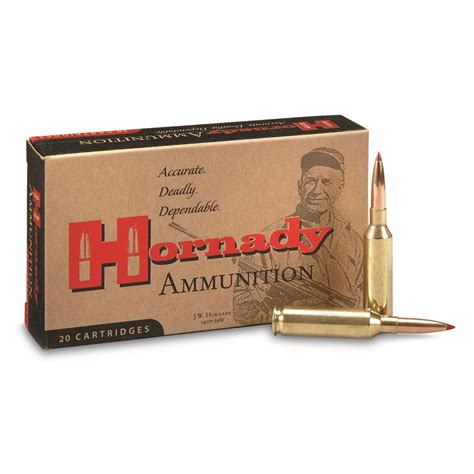 Hornady Precision Hunter, 6mm Creedmoor, ELD Match, 108 Grain, 20 Rounds - 689710, 6mm Remington ...