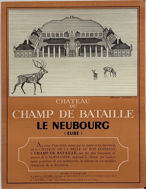 Château du Champ de Bataille – Poster Museum