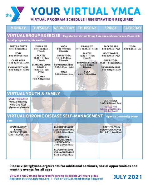 YMCA July Program Session | The Gateway Family YMCA