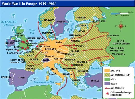 WWII Europa | Perang dunia kedua, Perang dunia ii, Perang dunia