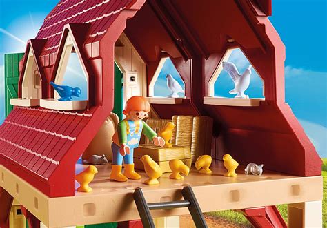 Playmobil Farm with Small Animals - - Farm Toys