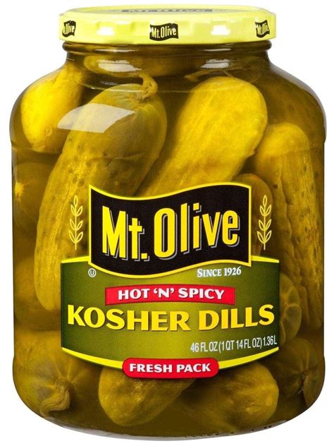 Hot & Spicy Kosher Dills - Mt. Olive Pickles