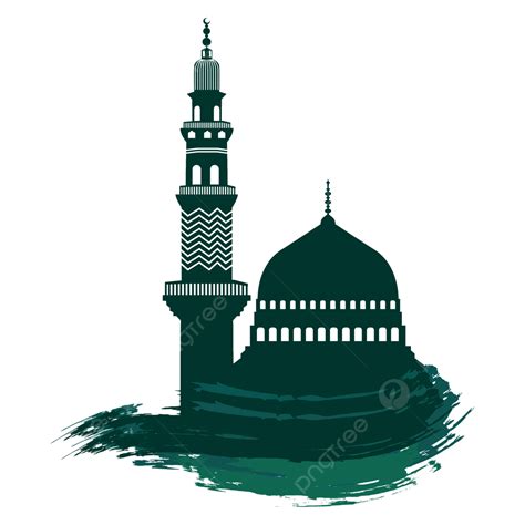 Isra Miraj Madina Mosque PNG, Vector, PSD, and Clipart With Transparent Background for Free ...