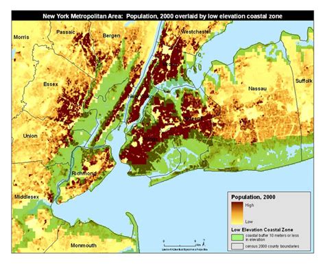 Elevation Map of NY | Oppidan Library