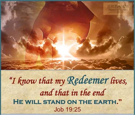 Job 19:25 KJV!! | My redeemer lives, Encouraging scripture, Job